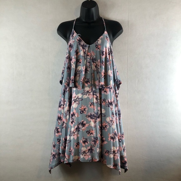 Williams Rast XS floral dress ruffle fit and flare - Picture 8 of 8